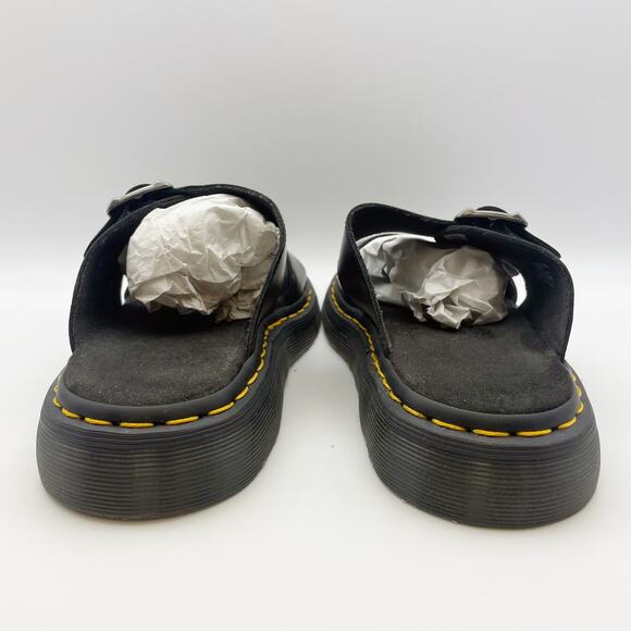 Dr. Martens Unisex Josef Leather Sandal Size US M7 W8 EU 39 Buckle Strap NIB - Picture 9 of 11
